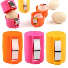 3 Pcs Egg Shell Opener,2025 Upgrades eggshell opener Egg Cracker Tool for Raw...