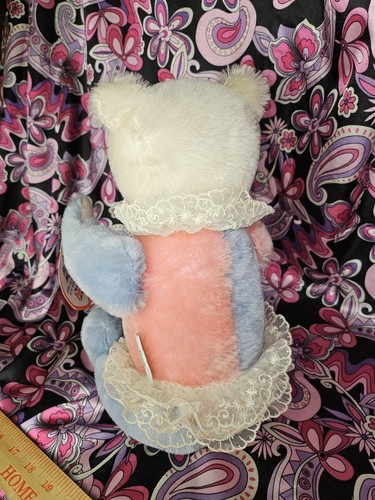 WOW 16" MOHAIR CLOWN BEAR 🐻 Schooenmaker Deans Childplay COTTON CANDY 76/2500 - Picture 12 of 21