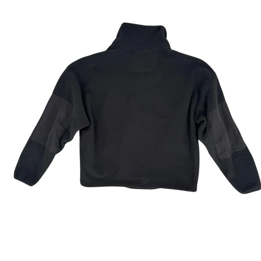alo-yoga fleece blackcomb pullover jacket