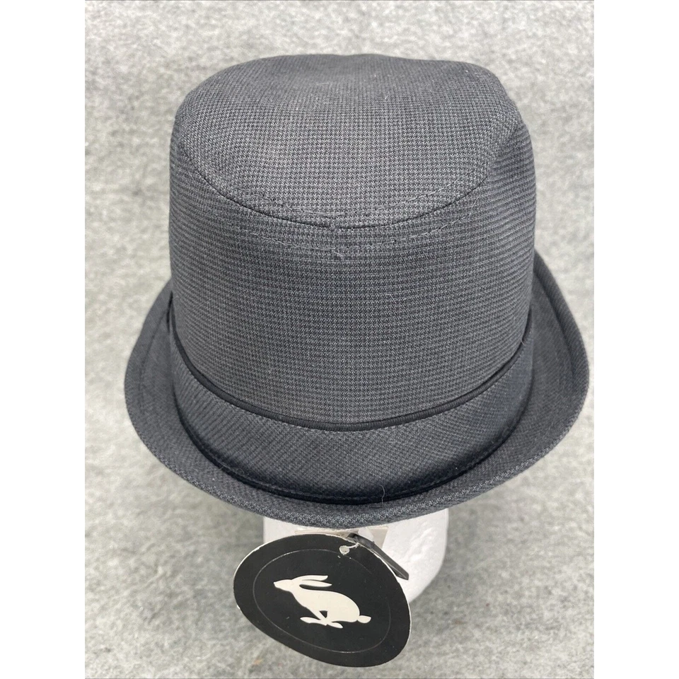 De colección Y2k Peter Grimm Para hombres Talla S/M Chaos Fedora Sombrero Negro/Carbón NUEVO True Charac Foto 3 de 4