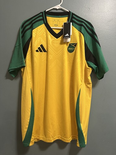 Adidas Jamaica National Team Reggae Boyz 2024 Home Soccer Jersey Men's XL NEW