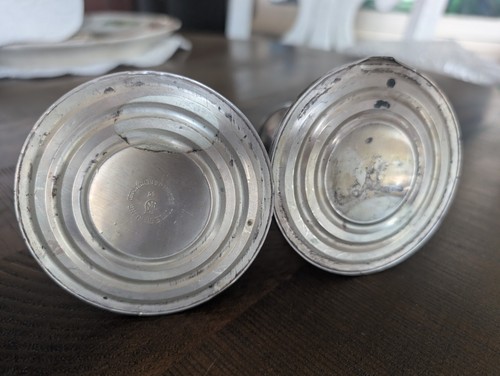 Antique Sterling Silver Candlesticks by Towle Sterling. Weighted, Reinforced #50 - Bild 3 von 7