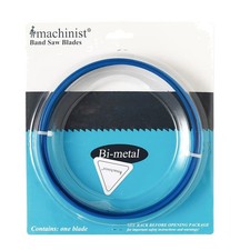 High-Performance Bi-Metal Bandsaw Blades 64-1/2" X 1/2" for Metal Precision Cuts