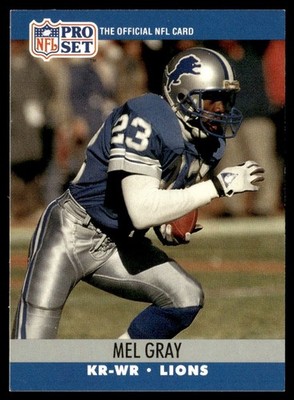 1990 Pro Set Mel Gray Detroit Lions #497