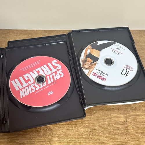 Jessica Smith DVD Lot Strength Cardio Abs Core Circuit Upper Lower Body Workout - Bild 3 von 3