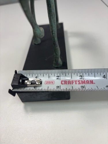 Frederick Weinberg Style Bronze Etruscan Horse Sculpture w Base ~ Made in Italy - Picture 8 of 10