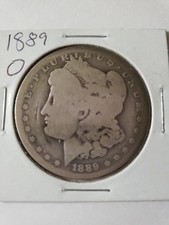 1889 O $1 Morgan Silver One Dollar US Coin New Orleans Mint