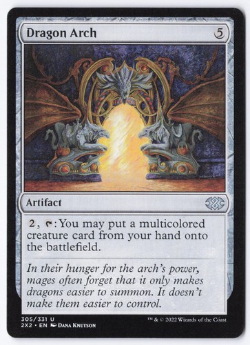 Dragon Arch U Double Masters 2022 305 NM - Picture 1 of 2