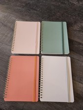4 PCS 5x7 Spiral Notebook Lined Journal 50 Sheets Small Notebooks for Work Schoo