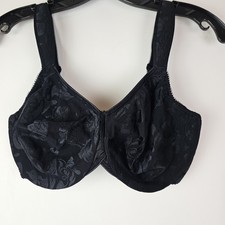 WACOAL 85567 AWARENESS UNDERWIRE BRA SIZE 36DD 36E Black Floral