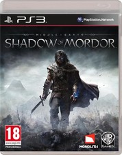Middle-Earth Shadow of Mordor - PS3 PlayStation 3 Used