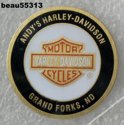 #ad ⭐ANDYS GRAND FORKS NORTH DAKOTA HARLEY DAVIDSON DEALER OIL STICK DIP DOT $8.99