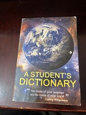 A Student's Dictionary & Gazetteer 2017 24th Edition - Paperback - GOOD