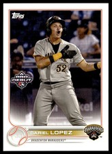 2022 Topps Pro Debut Dariel Lopez Bradenton Marauders #PD-25