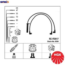 IGNITION CABLE KIT 8556 FOR FORD SIERRA/Turnier/Hatchback GRANADA/Mk/III/III�
