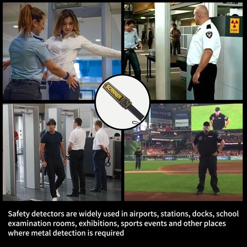 Handheld Metal Detector Wand Security Scanner,High-Sensitivity Security Wand ... - Picture 6 of 6