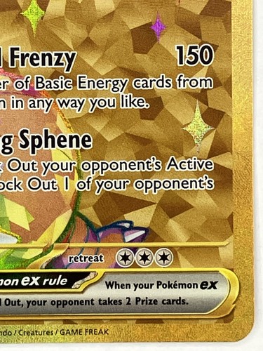 Alolan Exeggutor ex NM GOLD 248/191 Sv08: Surging Sparks Pokemon TCG Holo - Picture 5 of 6