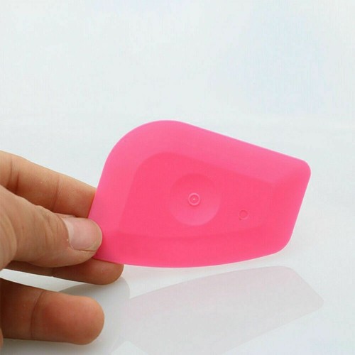 Convenient Pink Car Vinyl Film Tools 10Pcs Hard Card Squeegee Scraper Set - Picture 5 of 12
