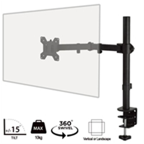 piXL SINGLE ARM monitor mount / stand 68.6 cm (27inch) Desk Black - Picture 2 of 9