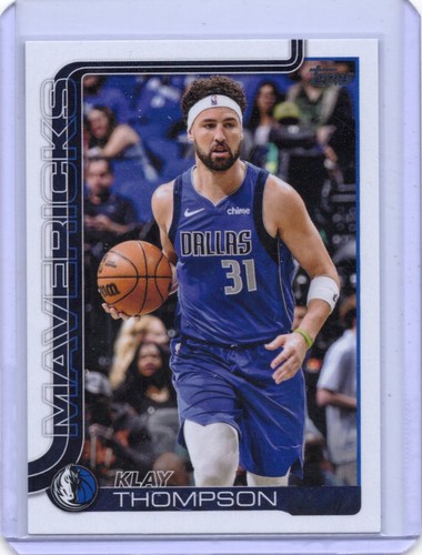 2025-26 Topps Basketball - Klay Thompson #170 Dallas Mavericks  - Picture 1 of 2