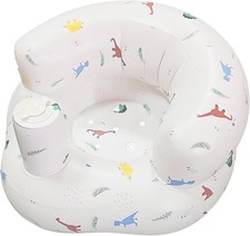 1 PC Baby Inflatable Seat, Soft Blow Up Chair for Toddlers, Comfortable Inflatab