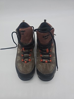 HI TECH hiking boots Brown Orange Waterproof Size 5 Men s Shoes..#5