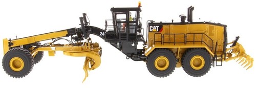DIECAST MASTERS - CATERPILLAR 24M équipée du ripper accompagnée d'une figurin... - Picture 2 of 9
