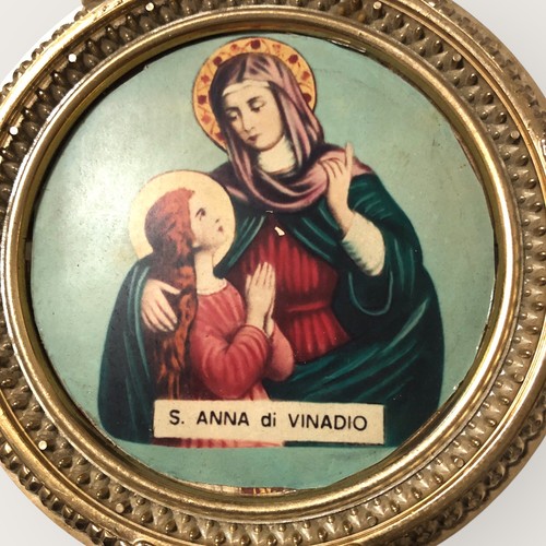 Anni 50 Quadro Votivo Sant’ Anna di Vinadio (Santuario Cuneo) Stampa Fotografica - Foto 2 di 16