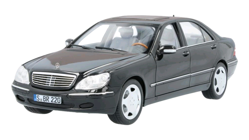 Mercedes S-Clasa V222 modèle réduit 1:18 voiture de collection longue en métal