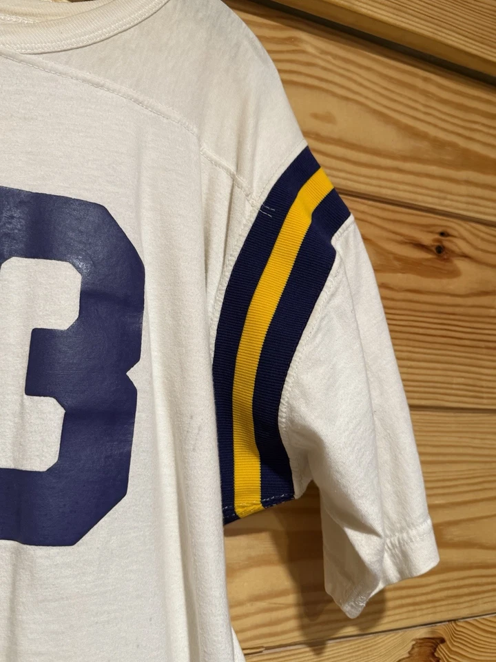 Camiseta deportiva de fútbol americano Russell de colección LSU Tigers años 80 para hombre XXL hecha en EE. UU. Foto 4 de 4