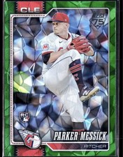 2026 Topps #67 Parker Messick Green Diamante Foil #/99