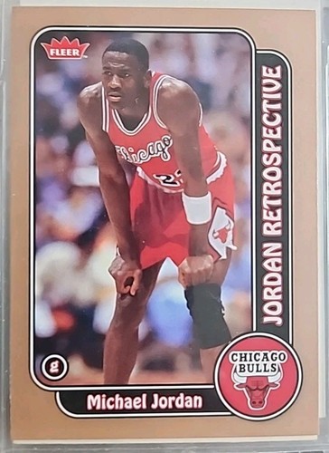 2008-09 Fleer Michael Jordan Retrospective Basketball Card #MJ1