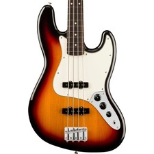 Fender Player II Jazz 4-String Bass Guitar, Rosewood FB, 3-Color Sunburst