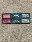 Lot Of 6 Gameboy Advance Games - Movie Themed Lot TESTED & WORKING