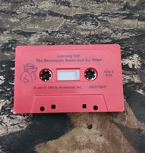 The Berenstain Bear And The Sitter By Stan & Jan Berenstain Cassette No Book - Picture 2 of 3