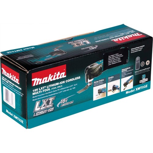 Makita 18V LXT (XMT03Z) Lithium-Ion Cordless Multi-Tool (Bare Tool) - Picture 5 of 6