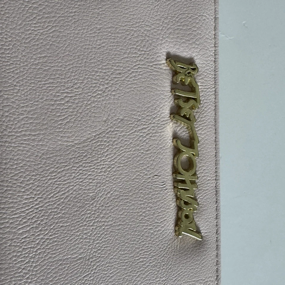 Cartera Muñequera Betsey Johnson Rosa Rosa Cremallera Foto 2 de 4