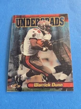 WARRICK DUNN  - 1998 TOPPS FINEST UNDERGRADS INSERT CARD UNPEELED #U1