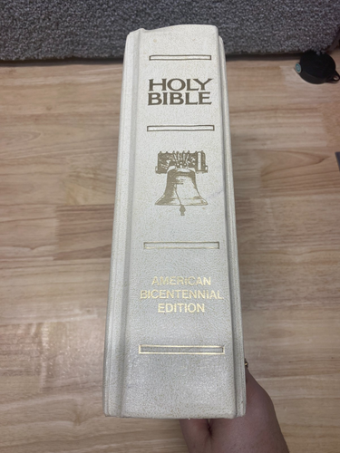 Holy Bible American Bicentennial Edition 1776-1976 King James Version MÄNGEL - Bild 5 von 20