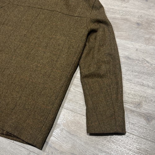 Marks & Spencer TWEED Yorkshire MOON Field Shooting Overcoat Coat Jacket Size M - Picture 14 of 15