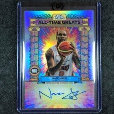 2024-25 Topps Chrome NBL NATE JAWAI All-Time Greats Autograph Refractor #NJ (D)