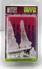 Green Stuff World 12932 Modular Clear Smoke Trails (x2) [1:48] (Special Effects)