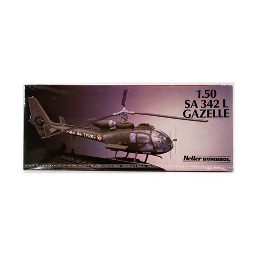 Heller Model Kit 1/48 SA 342 L Gazelle Fair/NM