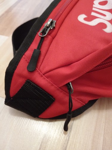 Supreme Gurteltasche Umhängetasche, Iconic Rot Supreme Waist Bag - Bild 11 von 16