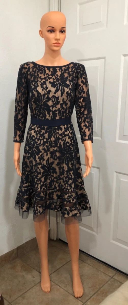 tadashi shoji navy lace dress Shop Blue Tadashi Shoji Online