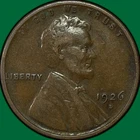 1926-D Lincoln Wheat Cent Very Fine VF Coin #36962