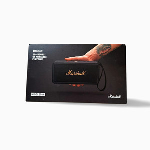 Marshall Middleton Bluetooth Lautsprecher tragbar schwarz Sehr Gut -