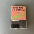 Never Mind the Bollocks Here's the Sex Pistols Cassette 1977 Warner Bros Vintage