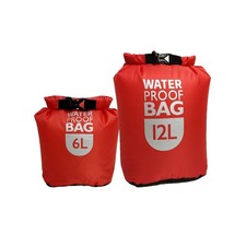 Swimming Waterproof Dry Bag Tear-proof W/ Buckle 6/12L Portable Rafting