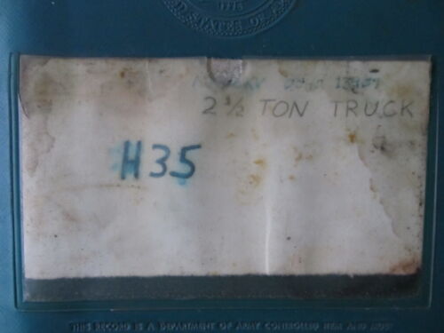 Vintage Army Air Force Manual and Binder for 2-1/2 ton 6X6 M44A2 Series Trucks - Picture 4 of 12